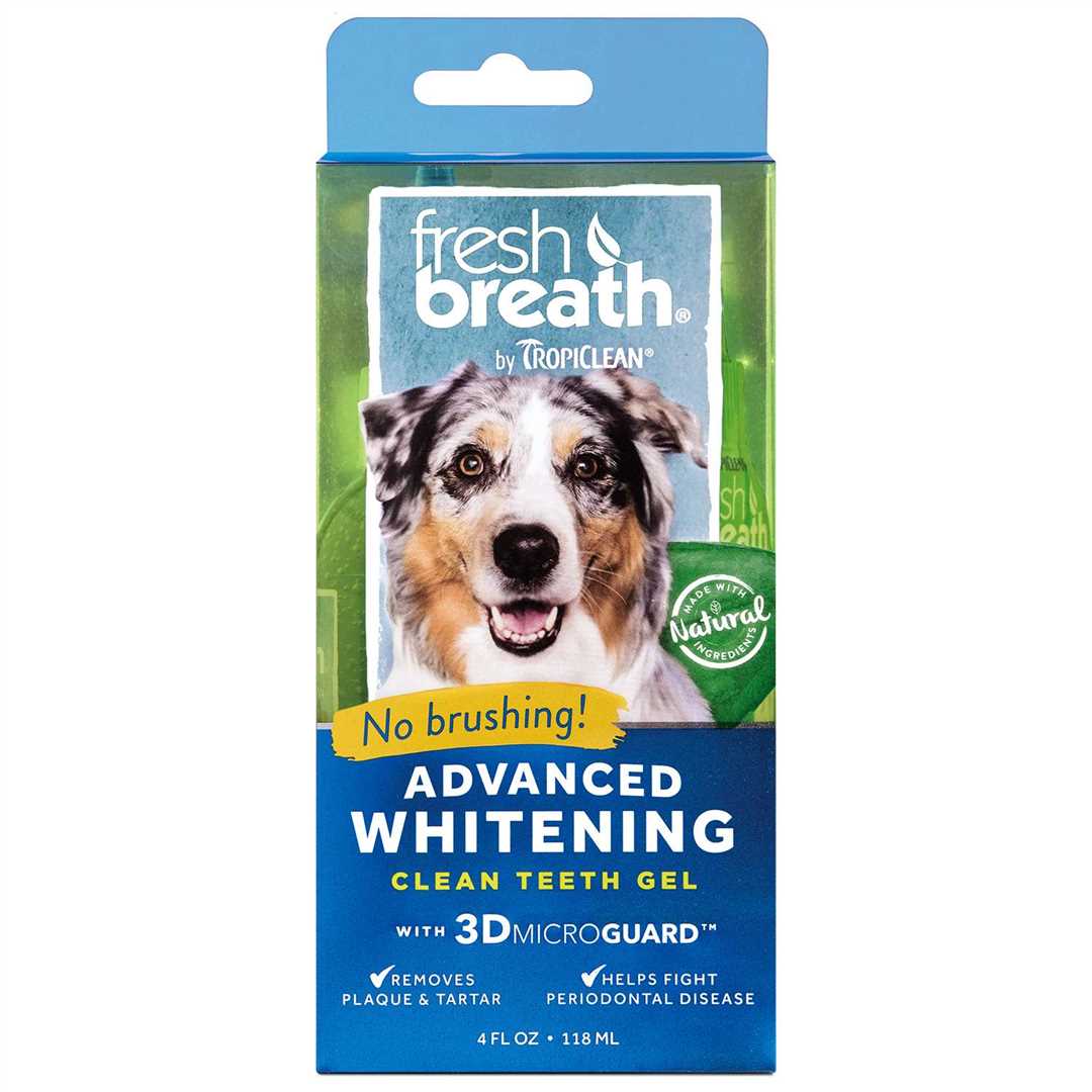 Особенности Tropiclean Fresh Breath гель для чистки зубов ягодный для собак, 59 мл